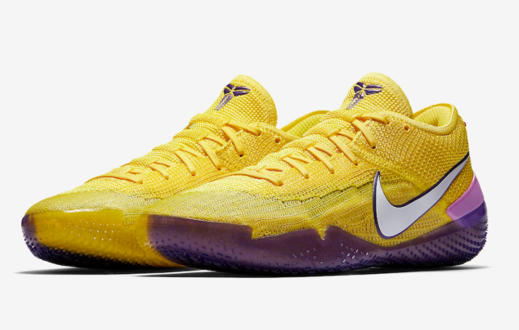 Nike Kobe AD NXT 360 Yellow Strike White